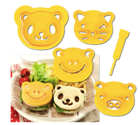 CuteZCute Food Deco Cutter Kit with 2 photos